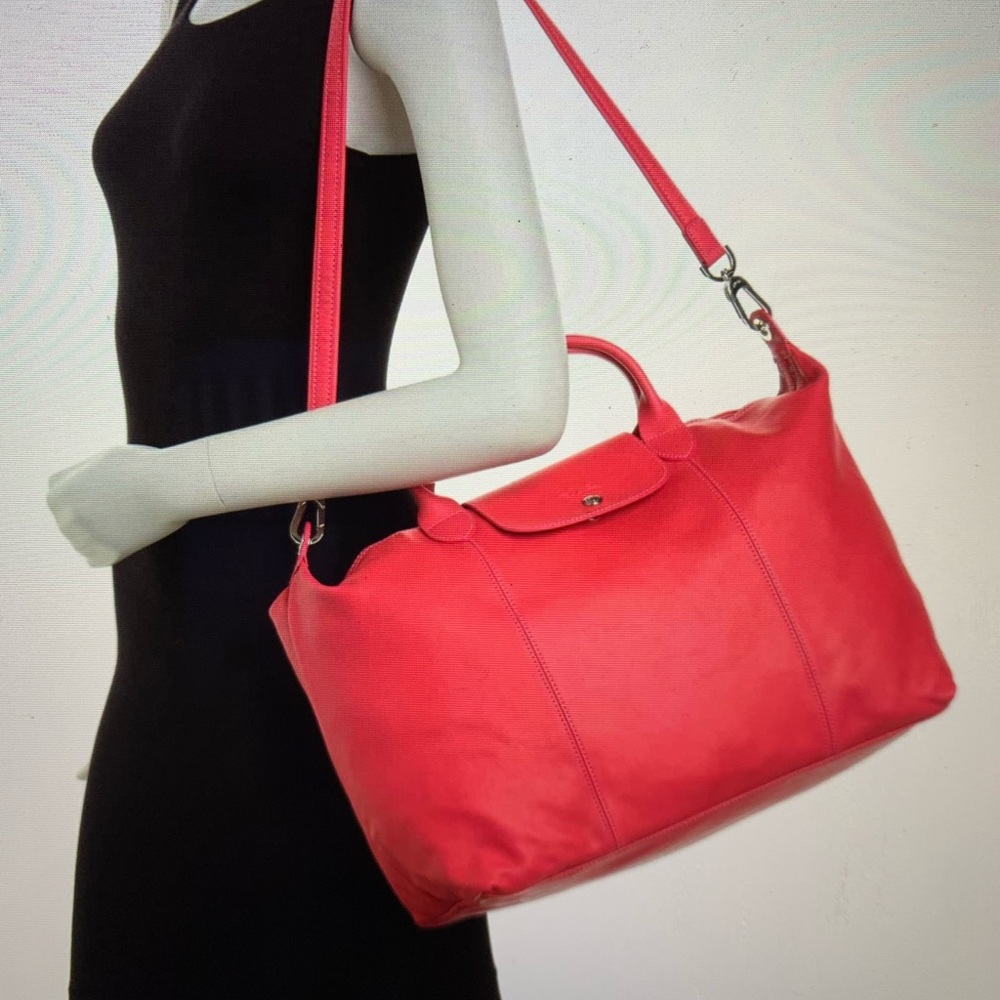 Longchamp leather strap hobo bag - Picture 2 of 7